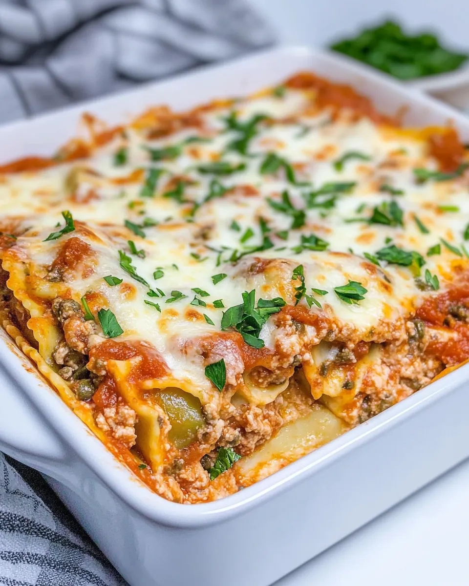 Ravioli Lasagna