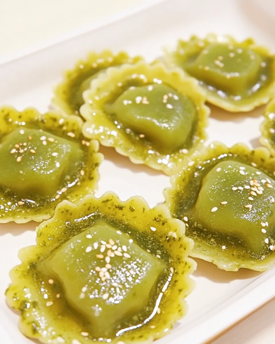 Ravioli Pesto Hearts