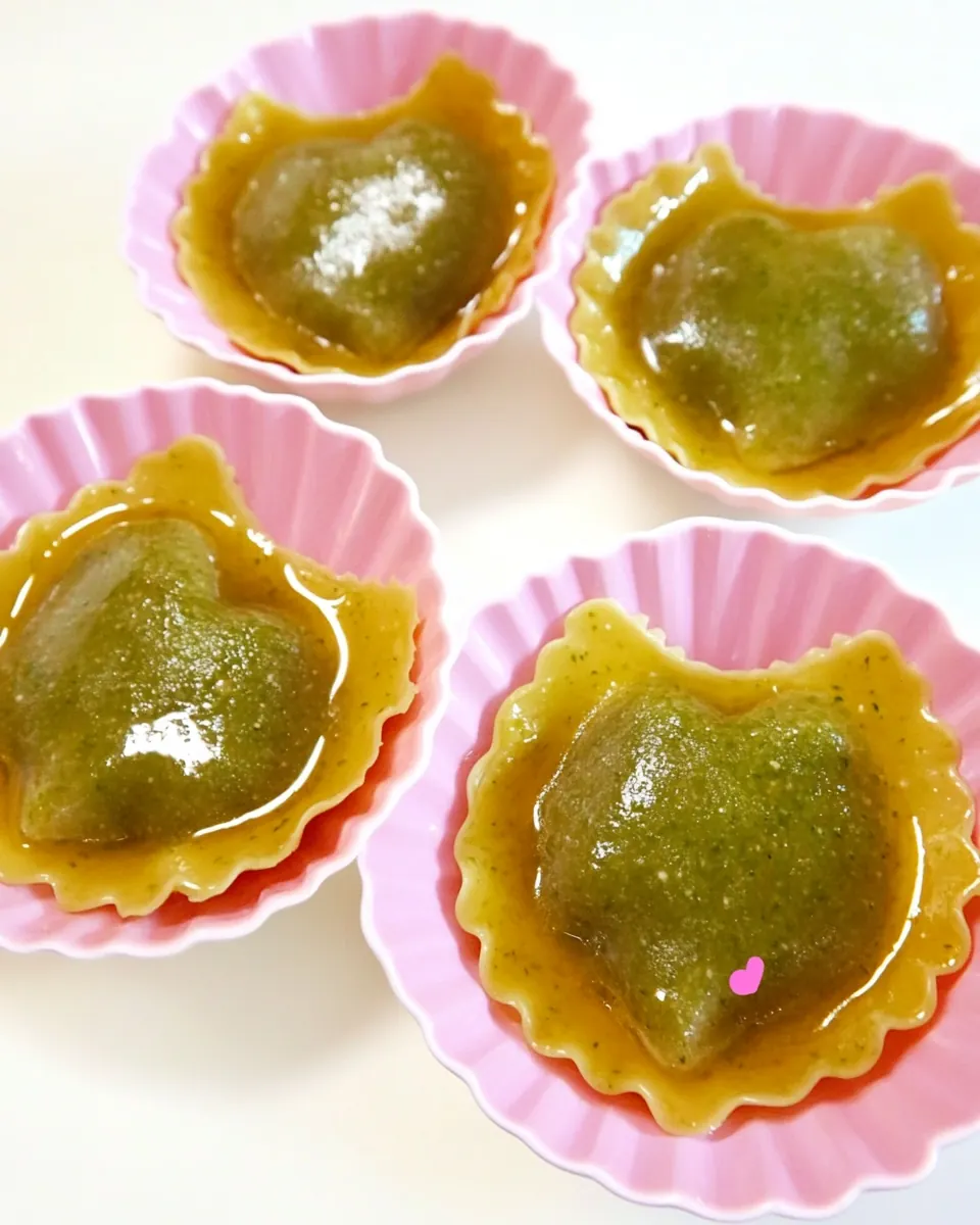 Ravioli Pesto Hearts