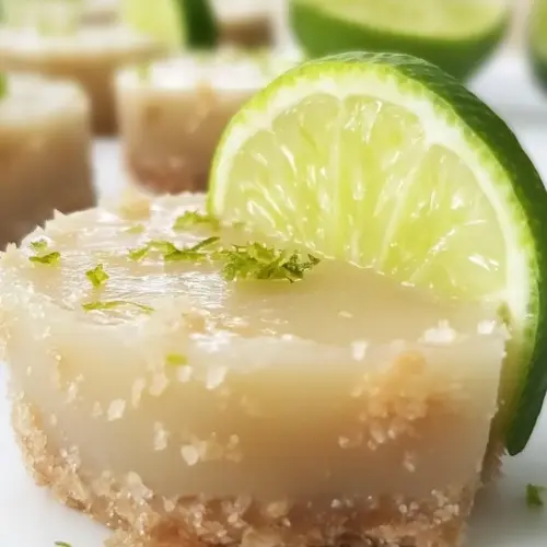 Raw Key Lime Tartlets