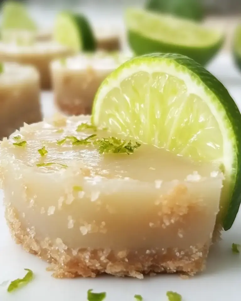 Raw Key Lime Tartlets