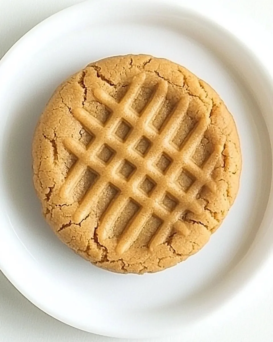 Flourless Peanut Butter Cookie