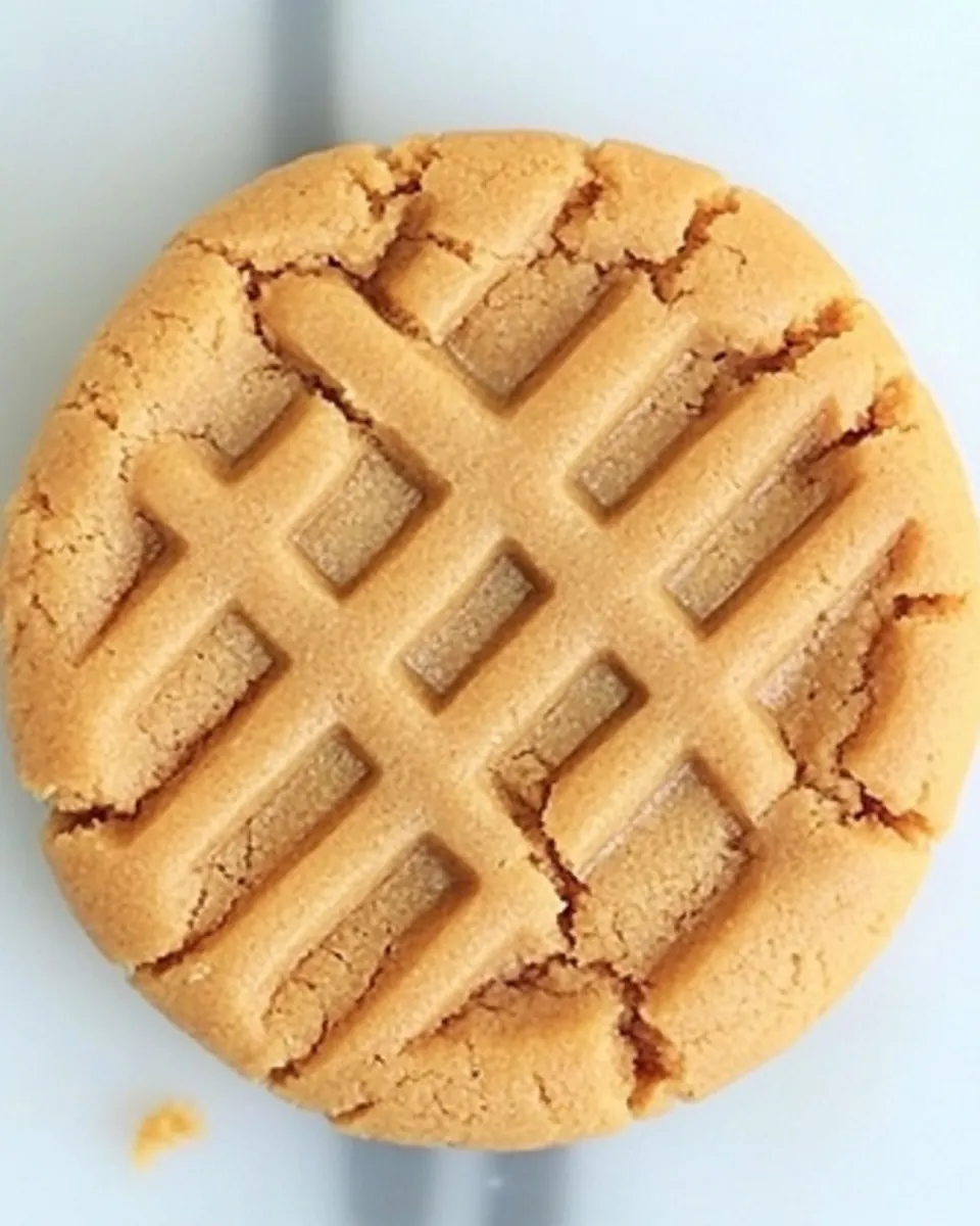 Flourless Peanut Butter Cookie