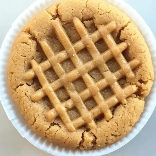Flourless Peanut Butter Cookie