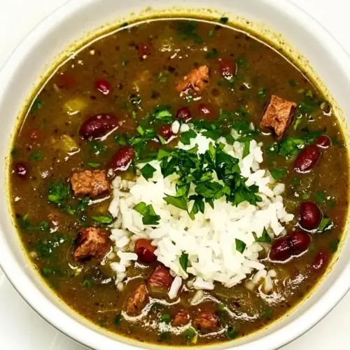 Red Beans and Rice Soup