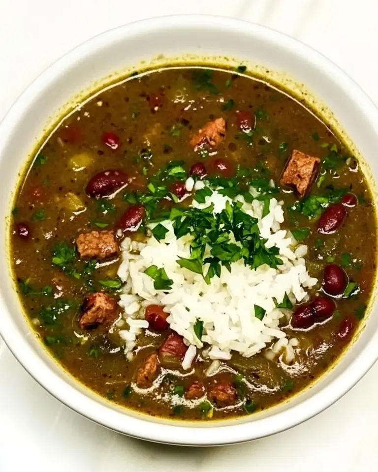 Red Beans and Rice Soup