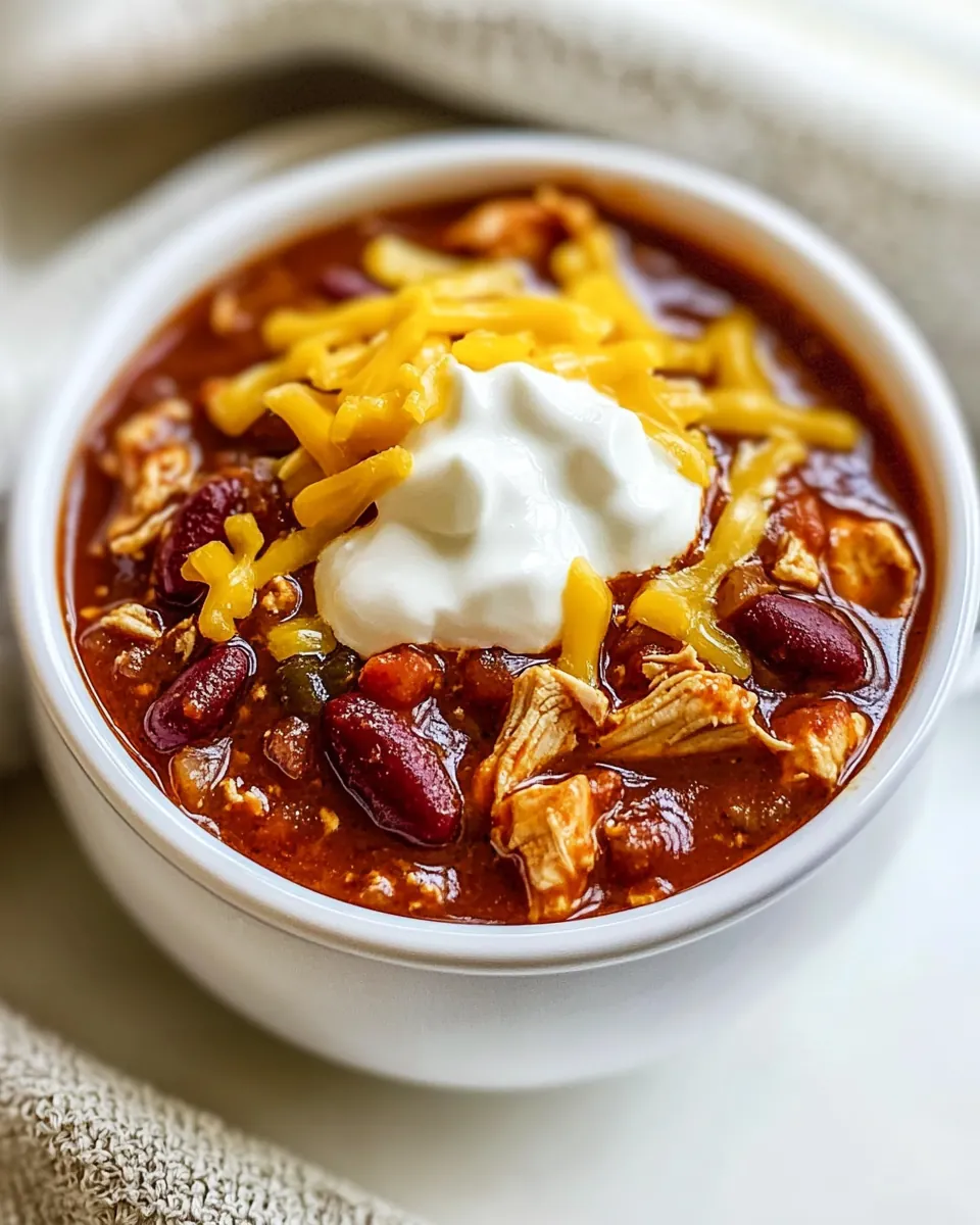 Red Chicken Chili