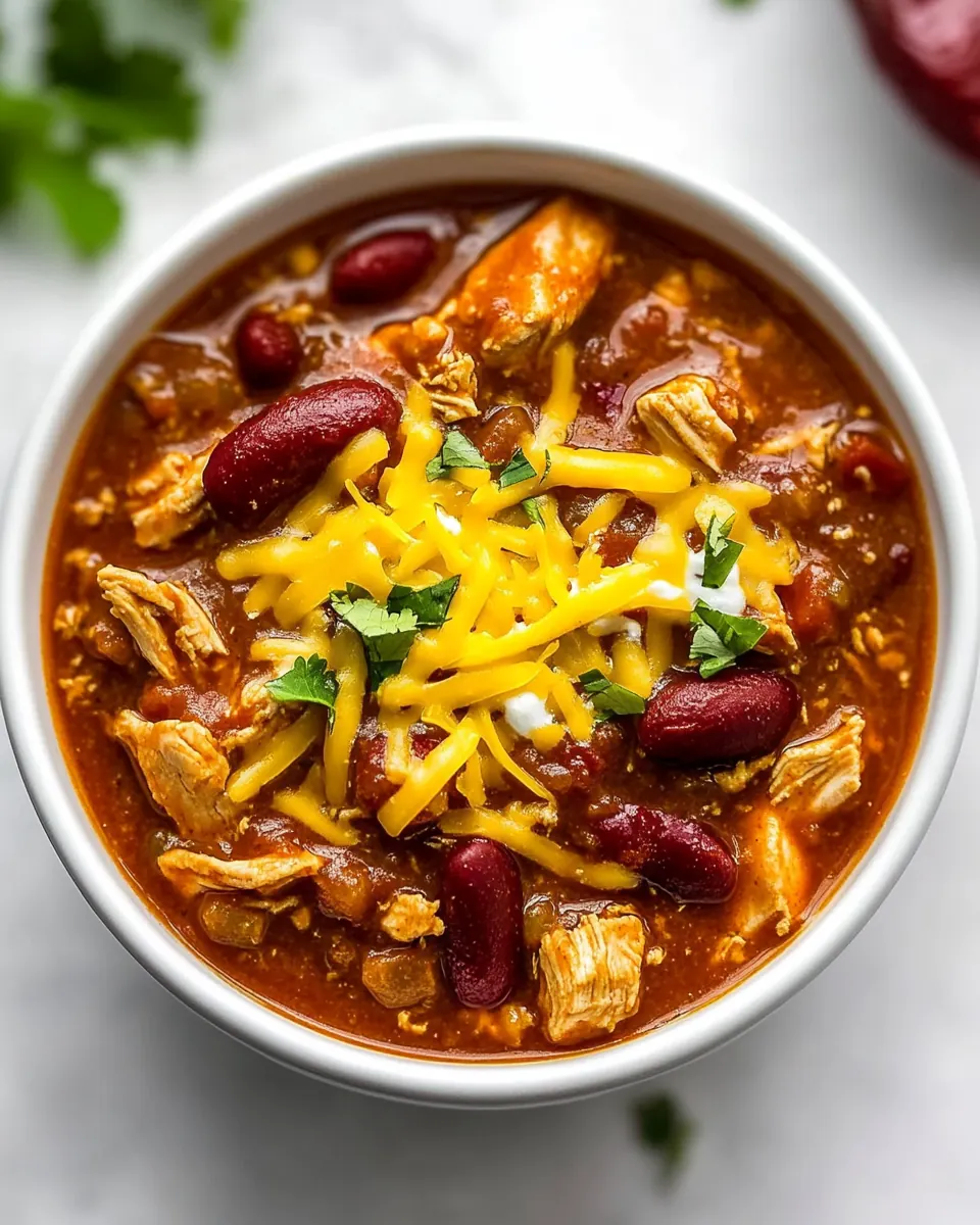Red Chicken Chili