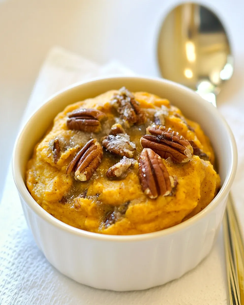 Red Lobster Whipped Sweet Potatoes with Honey Roasted Pecans