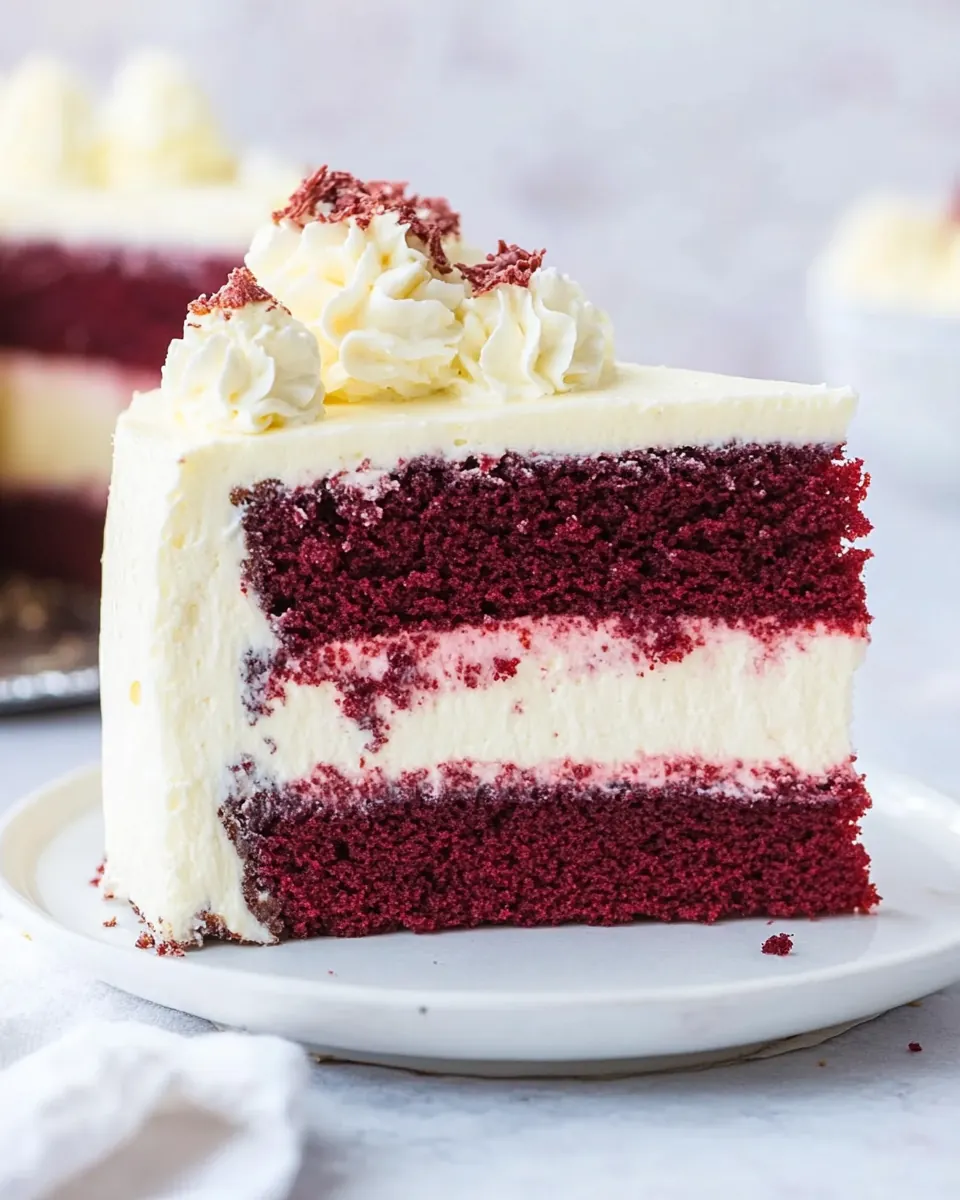 Red Velvet Cake Cheesecake