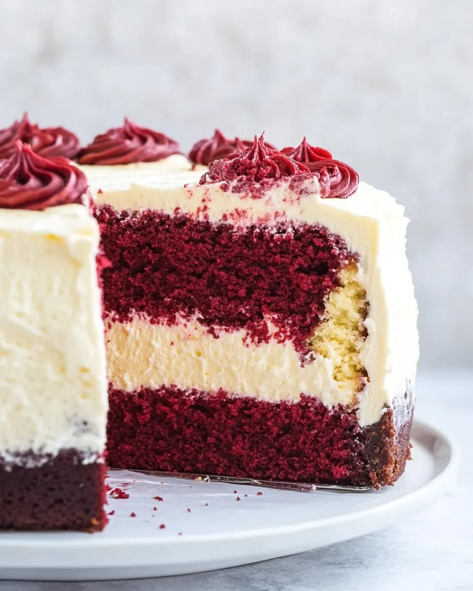 Red Velvet Cake Cheesecake