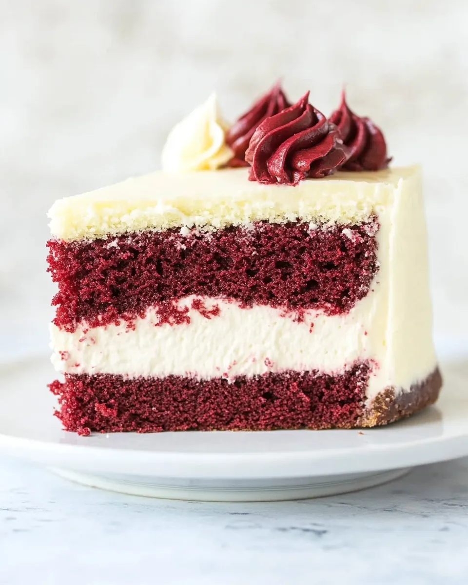 Red Velvet Cake Cheesecake