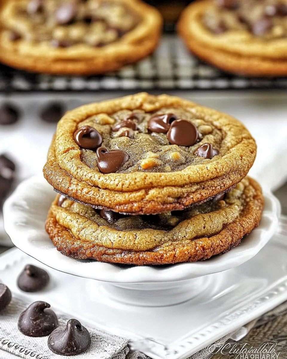 Reese’s Stuffed Giant Chewy Chocolate Chip Cookies