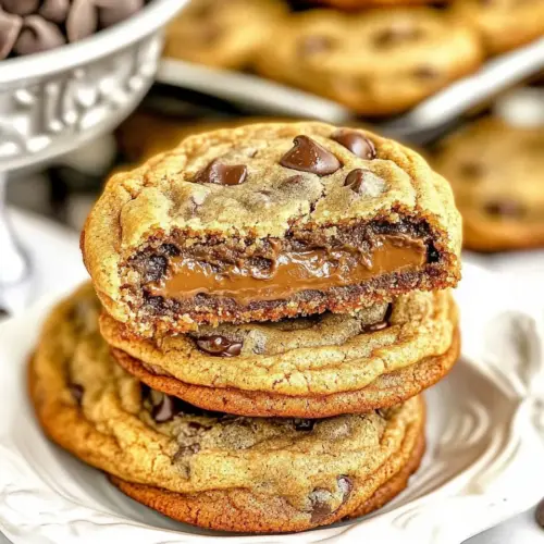 Reese’s Stuffed Giant Chewy Chocolate Chip Cookies