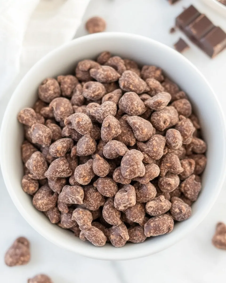 Reindeer Poop Chocolate Snack Mix