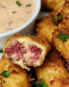 Reuben Egg Rolls