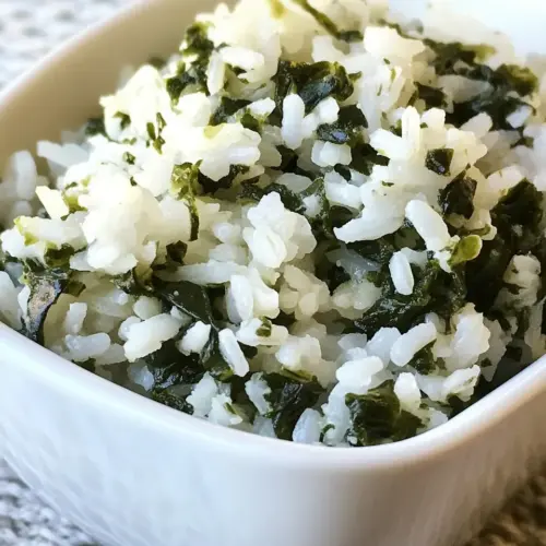 Rice with Spinach