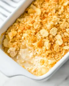 Ritz Cracker Chicken Casserole