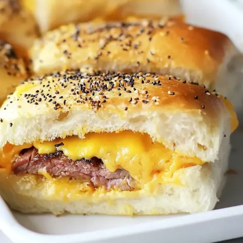 Roast Beef and Cheddar Sliders
