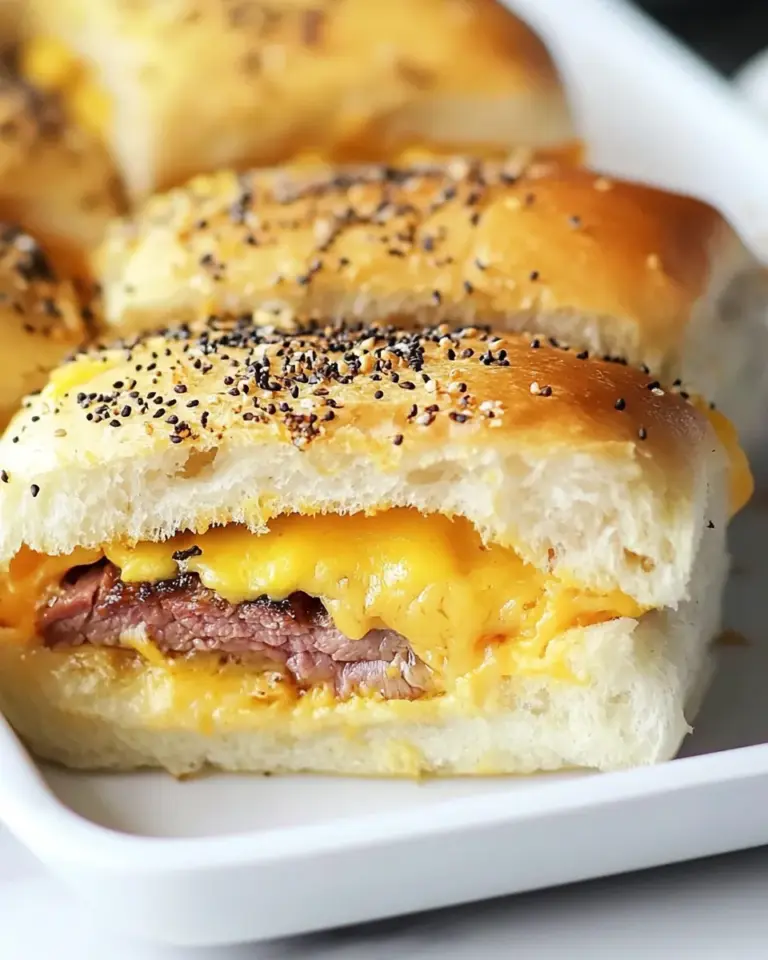 Roast Beef and Cheddar Sliders