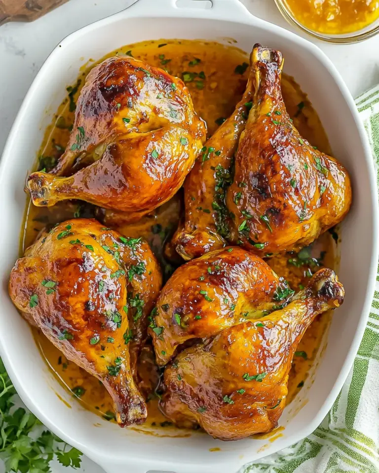 Roasted Apricot Ginger Glazed Game Hens