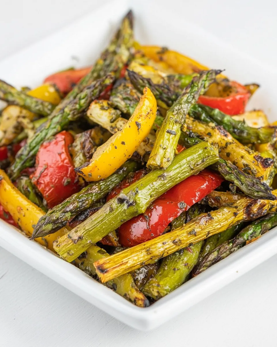 Roasted Asparagus Peppers