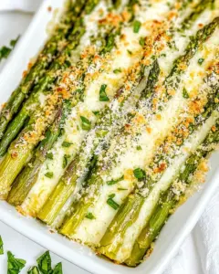 Roasted Asparagus with Parmesan