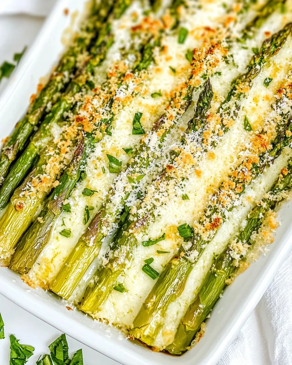 Roasted Asparagus with Parmesan