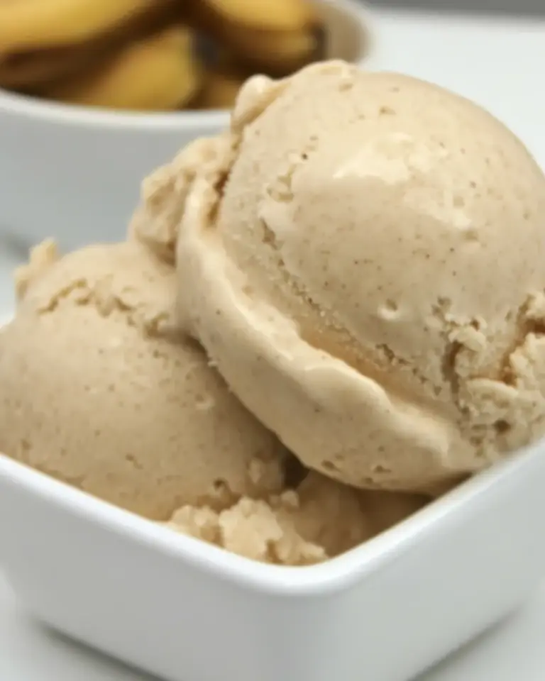 Roasted Banana Ice Cream