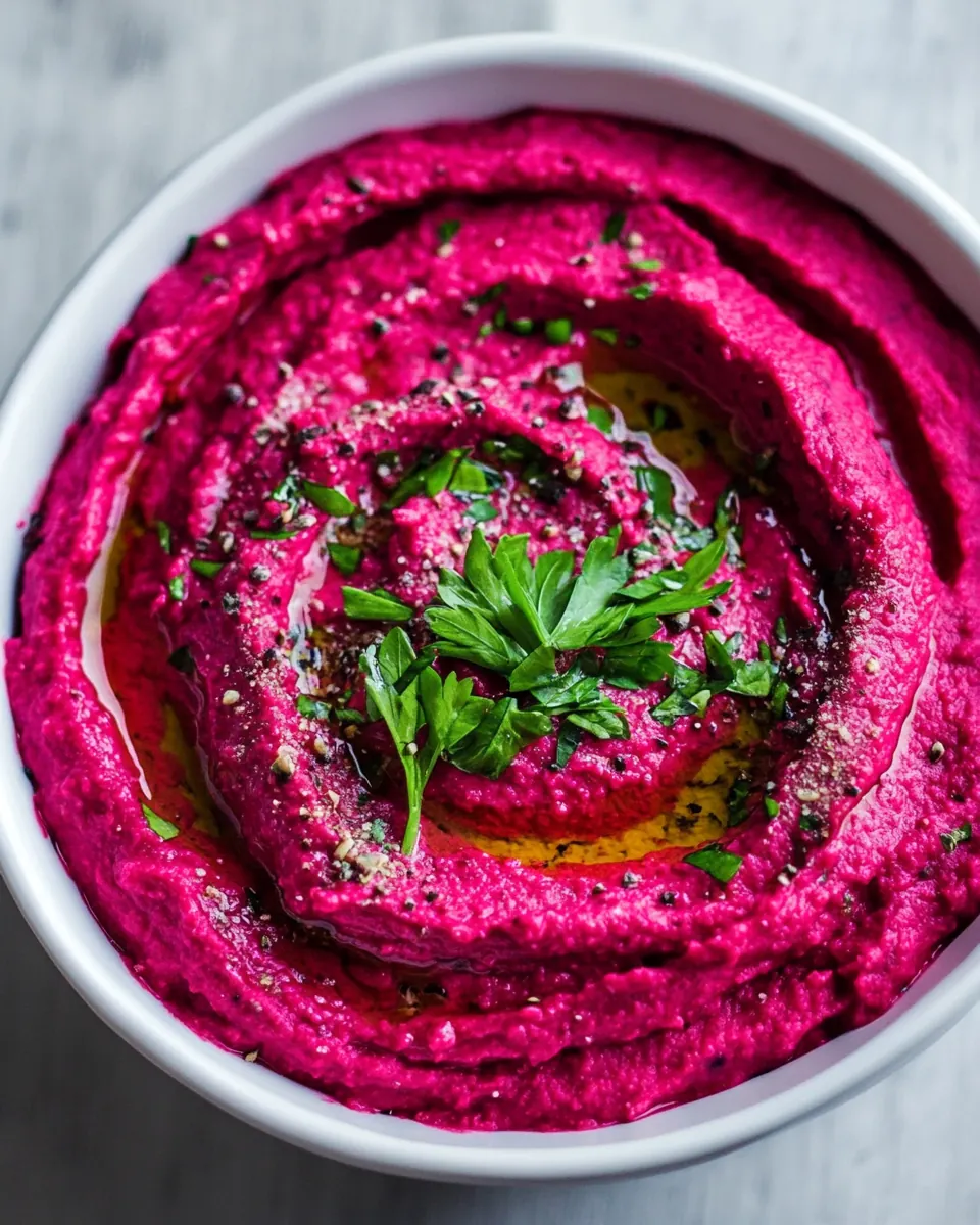 Roasted Beet Hummus