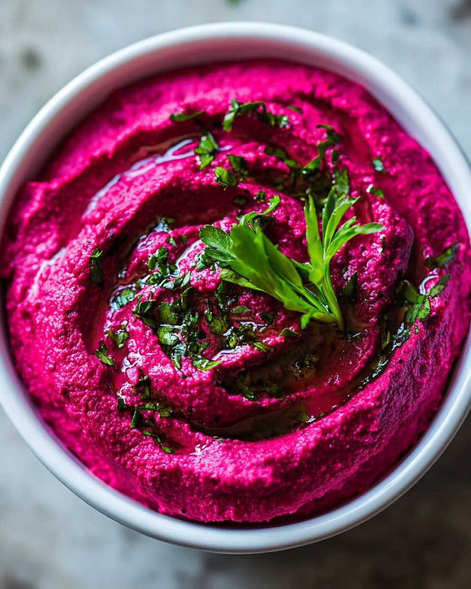 Roasted Beet Hummus