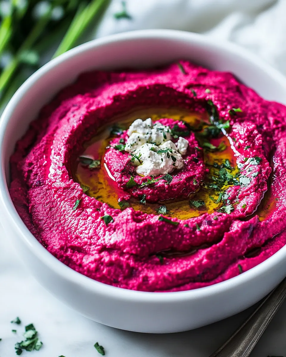 Roasted Beet Hummus