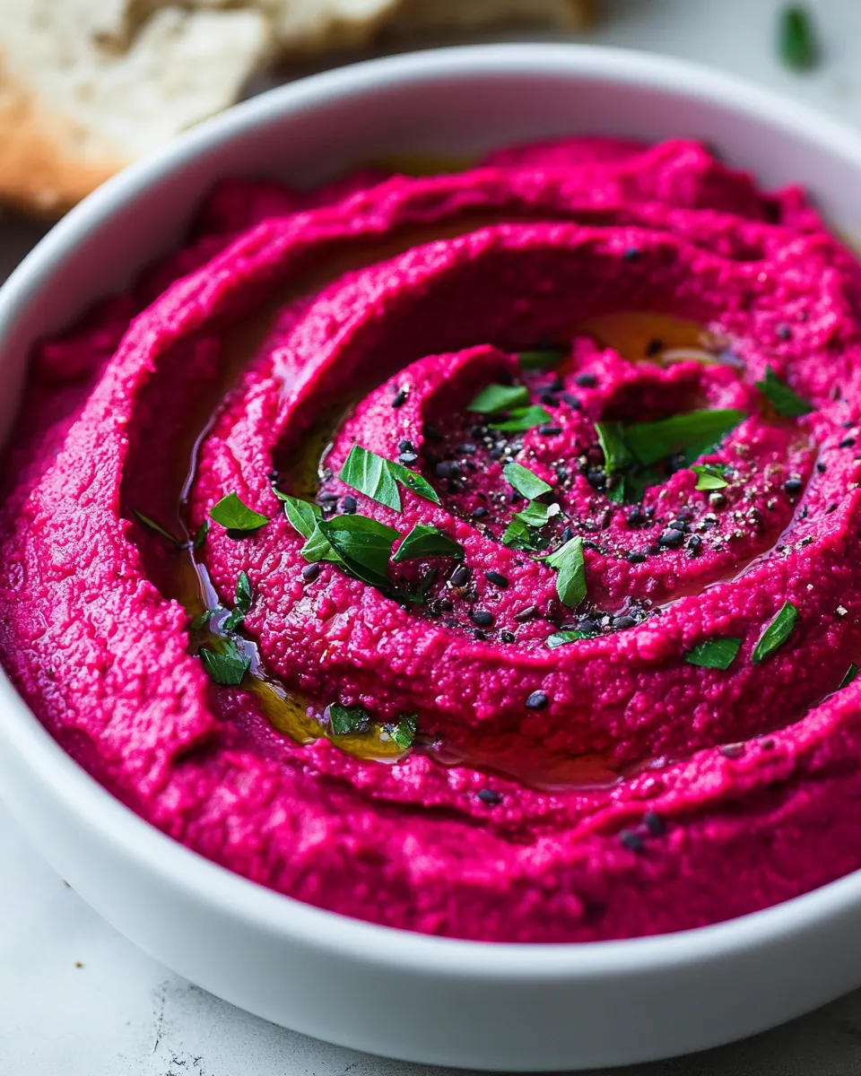 Roasted Beet Hummus