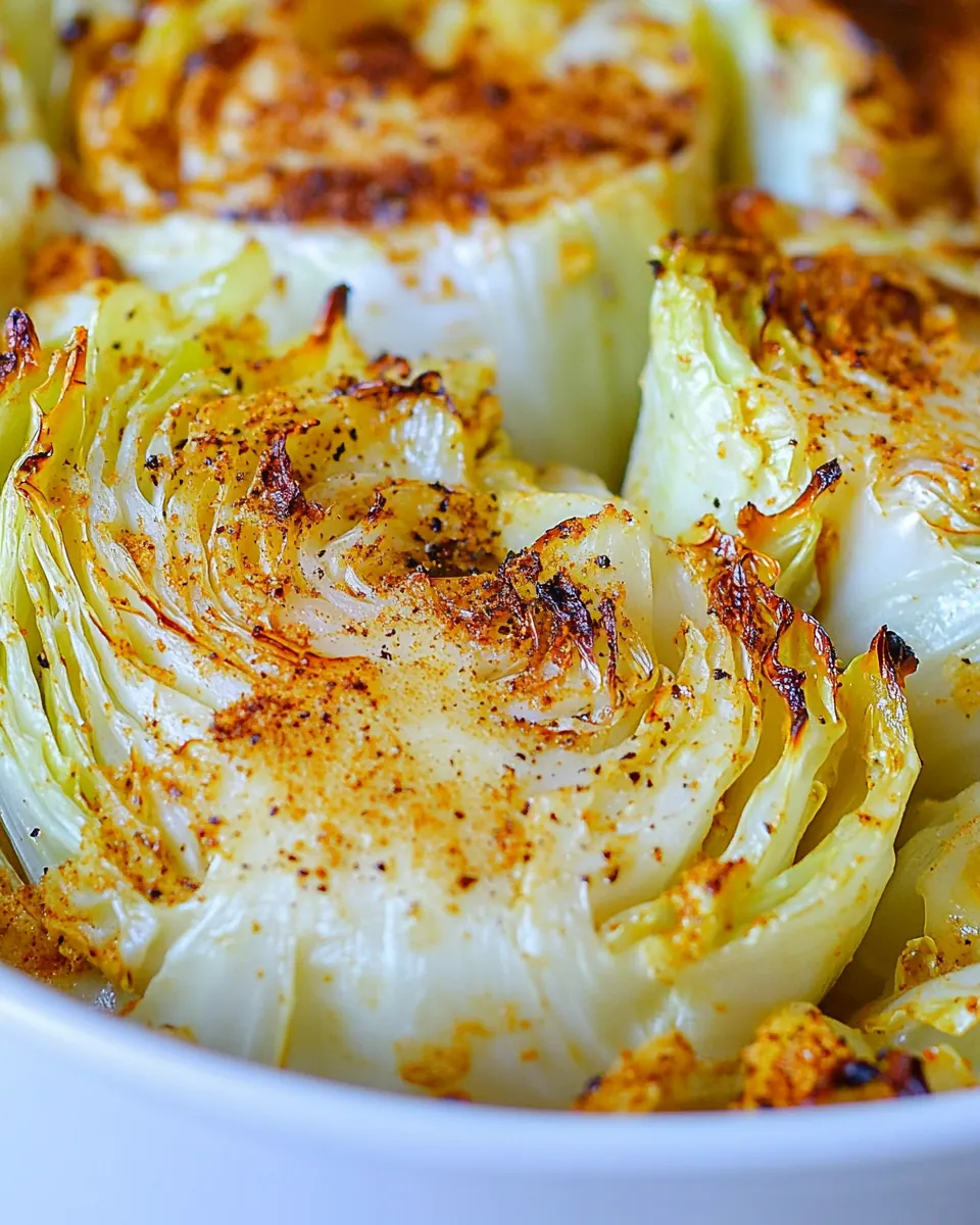 Roasted Cabbage in the Oven