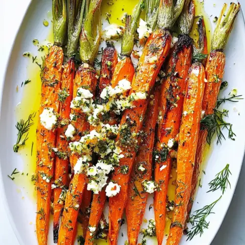 Roasted Carrots with Dill Gremolata
