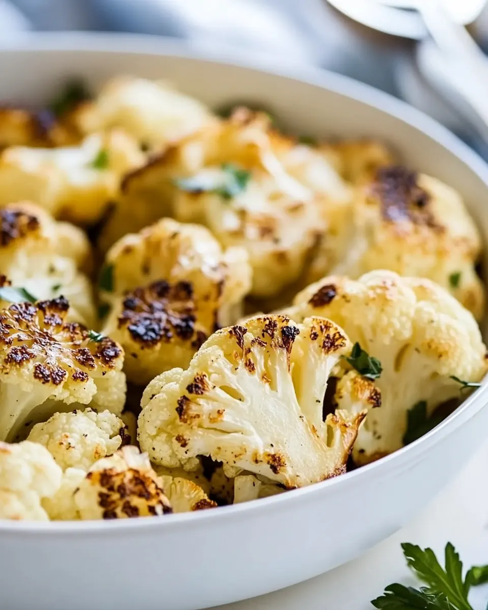 Roasted Cauliflower