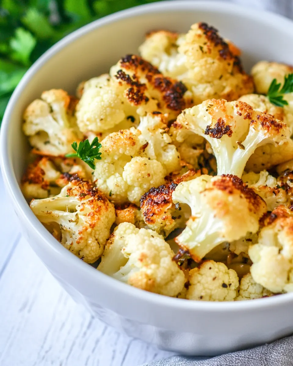 Roasted Cauliflower