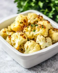 Roasted Cauliflower