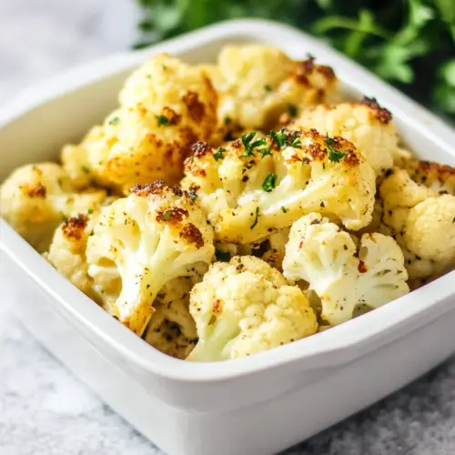 Roasted Cauliflower