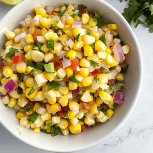 Roasted Chili Corn Salsa