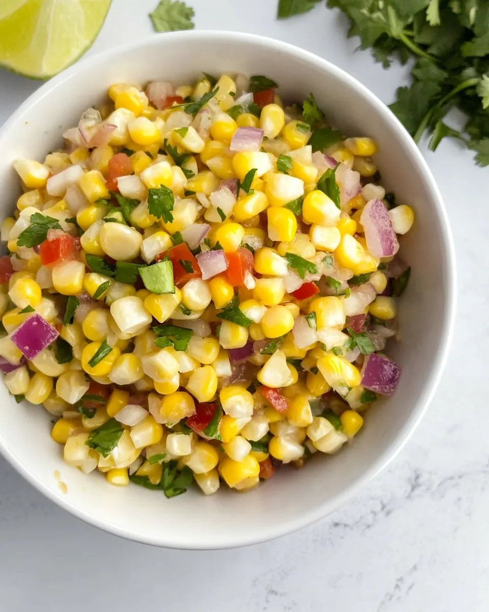 Roasted Chili Corn Salsa