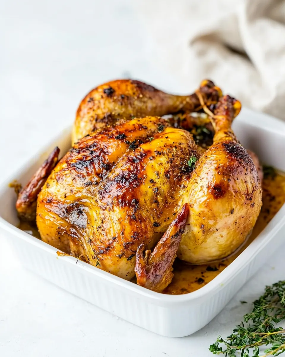 Roasted Cornish Hens