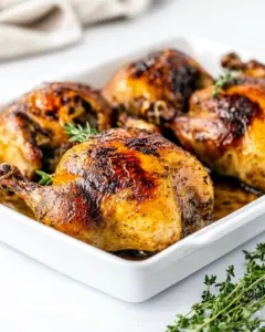 Roasted Cornish Hens
