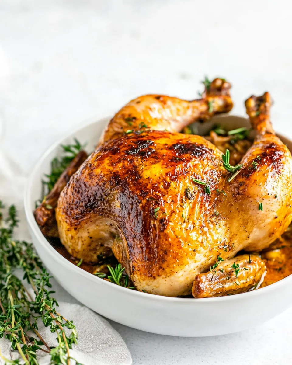 Roasted Cornish Hens