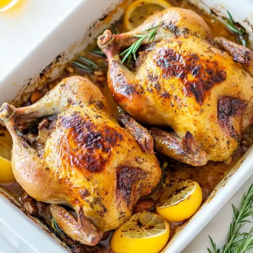 Roasted Cornish Hens