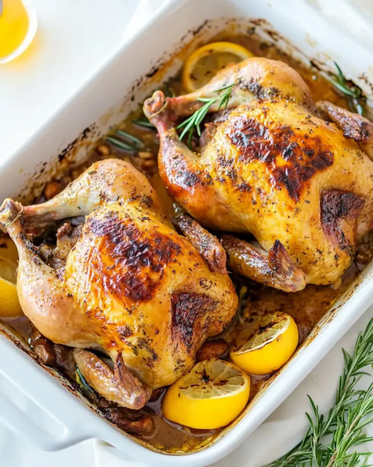 Roasted Cornish Hens