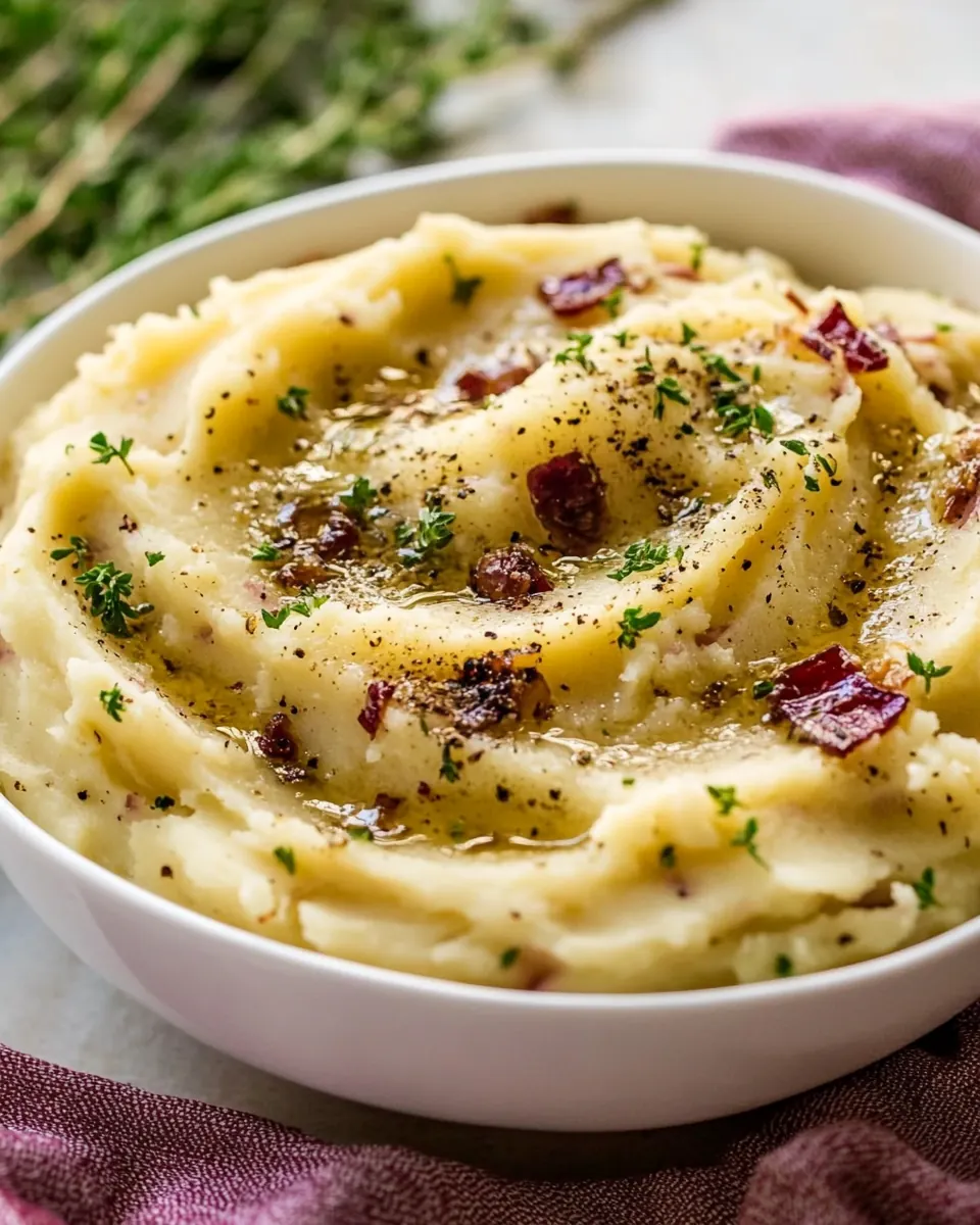 Roasted Garlic Mashed Potatoes