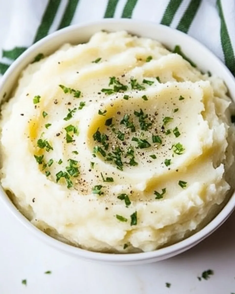 Roasted Garlic Mashed Potatoes