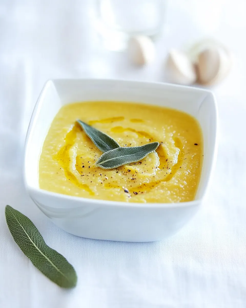 Roasted Garlic and Parsnip Soup