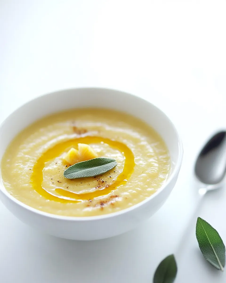 Roasted Garlic and Parsnip Soup